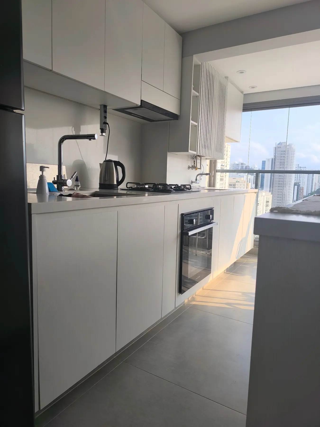 Cozinha panorâmica
